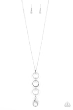 Load image into Gallery viewer, Diva in Diamonds - White Lanyard
