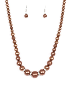 Party Pearls - Brown